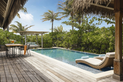 Two Queen Bedded Beach Villa with Pool